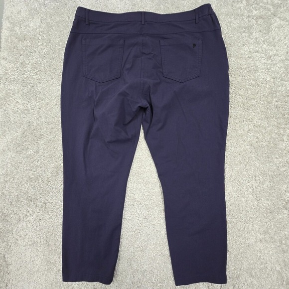 Public Rec Pants Mens 44x30 (Fits 40x28) Blue Tapered Stretch Pockets Casual - Picture 7 of 12